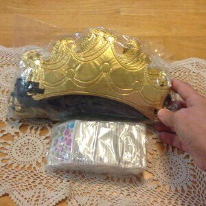 Party DIY crowns, fun for 30 Princesses